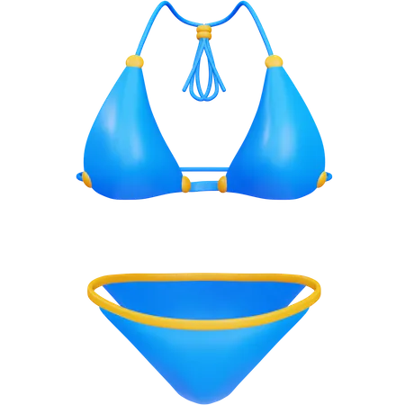 Bikini  3D Icon