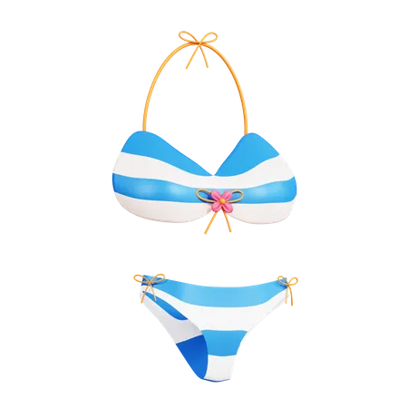 Bikini  3D Icon