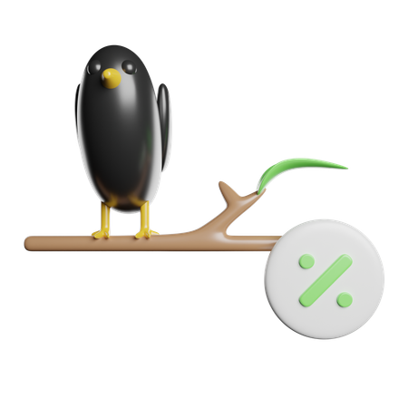 Bird  3D Icon