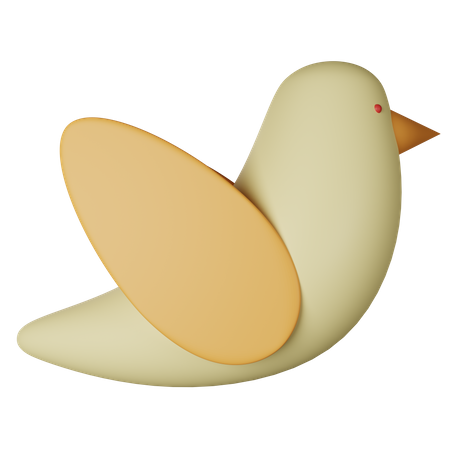 Bird  3D Icon