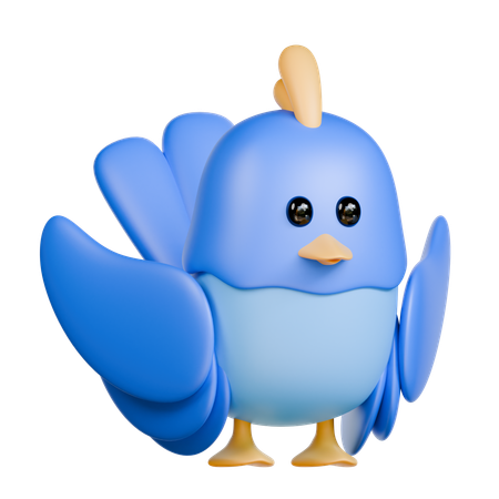 Bird  3D Icon