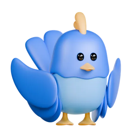 Bird  3D Icon