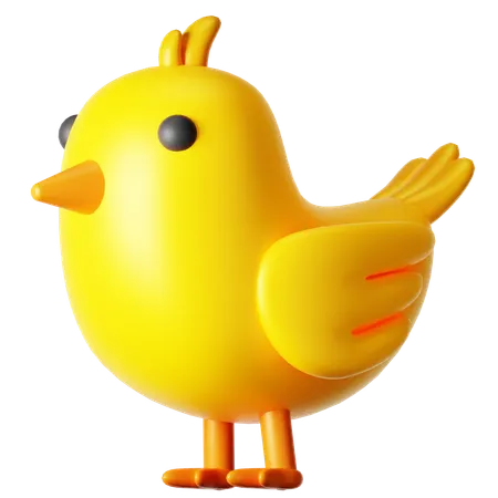 Bird  3D Icon