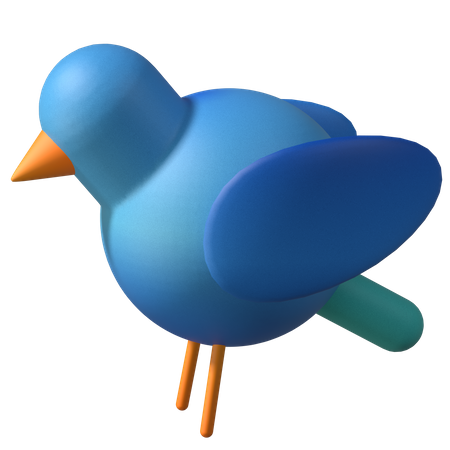 Bird  3D Illustration