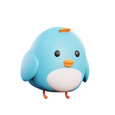 Bird  3D Illustration