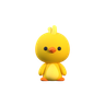 3d bird flying emoji