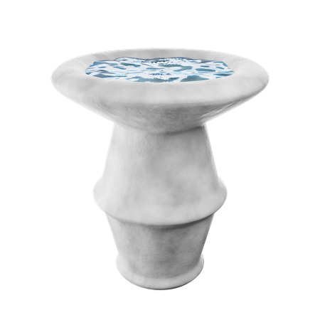 Bird Bath  3D Icon