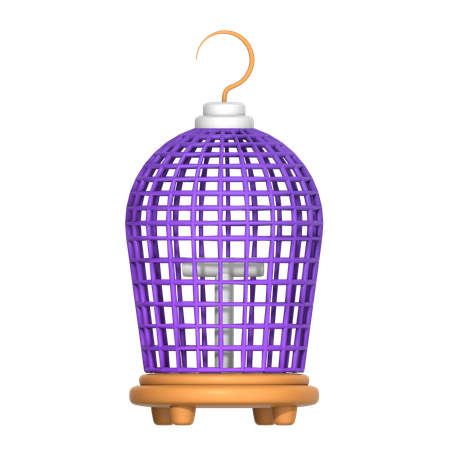Bird cage  3D Icon