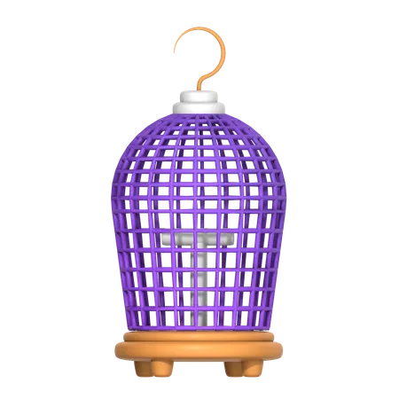 Bird cage  3D Icon