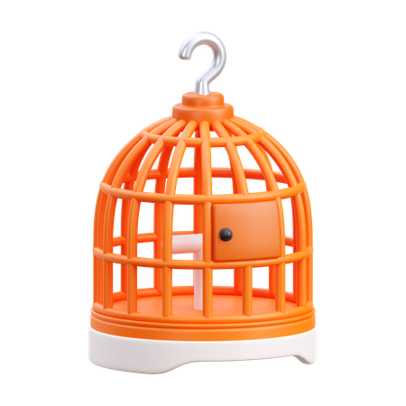 Bird Cage  3D Icon