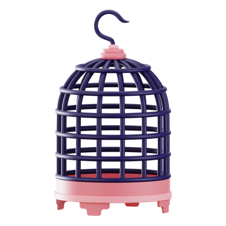 Bird Cage  3D Icon