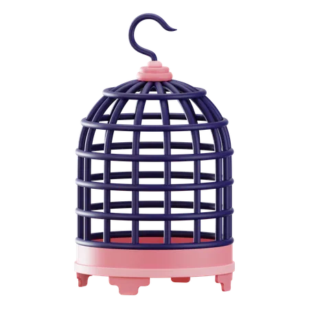 Bird Cage  3D Icon