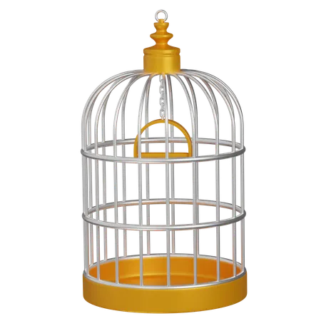 Bird Cage  3D Icon