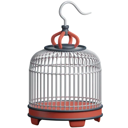 Bird Cage  3D Icon