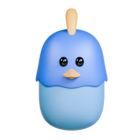 Bird Head  3D Icon