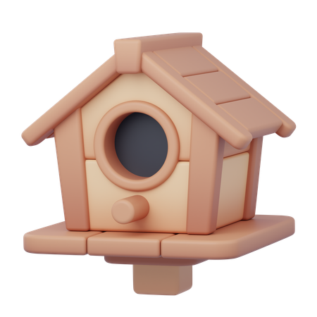Bird House  3D Icon