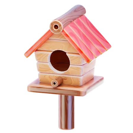 Bird House  3D Icon