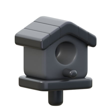 Bird House  3D Icon