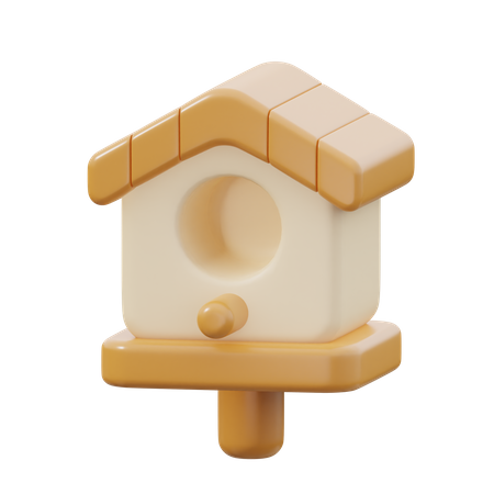 Bird House  3D Icon