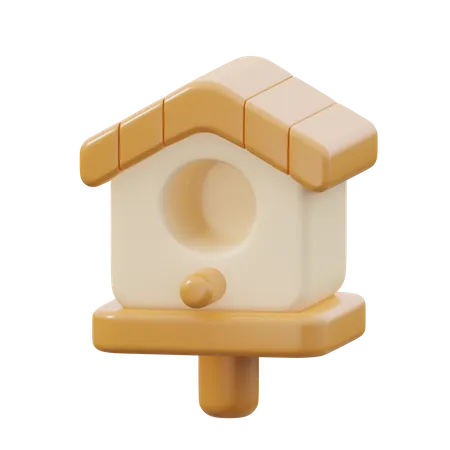 Bird House  3D Icon