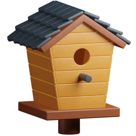 Bird House  3D Icon