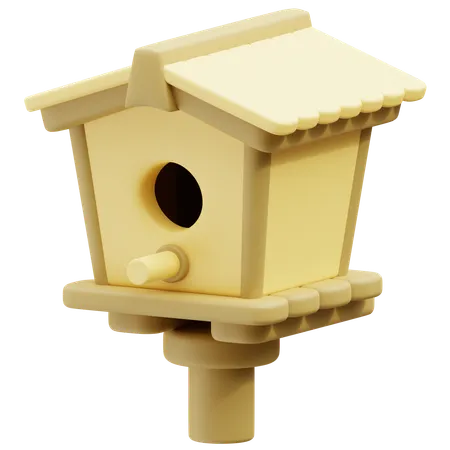 Bird House  3D Icon