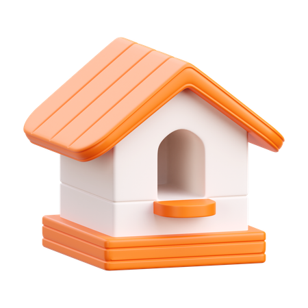 Bird House  3D Icon