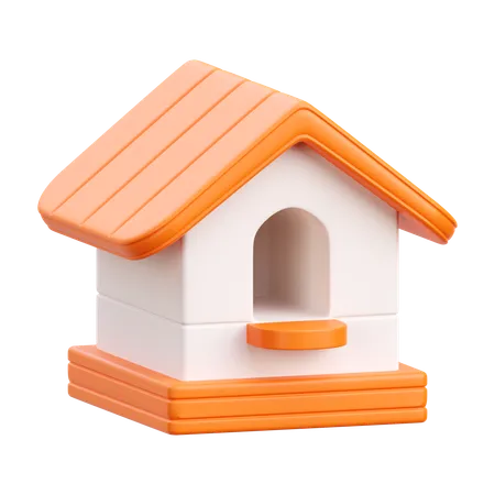 Bird House  3D Icon