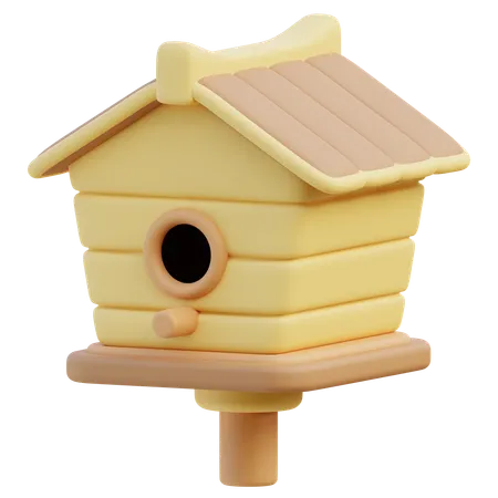 Bird House  3D Icon