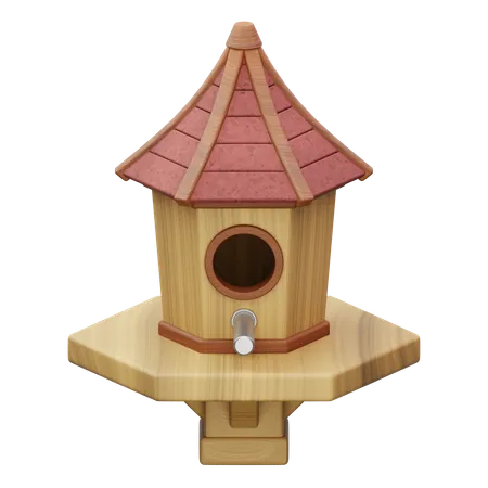 Bird House  3D Icon