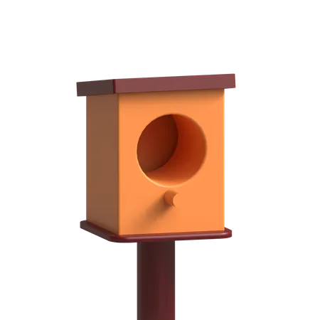 Bird House  3D Icon