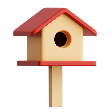 Bird House  3D Icon