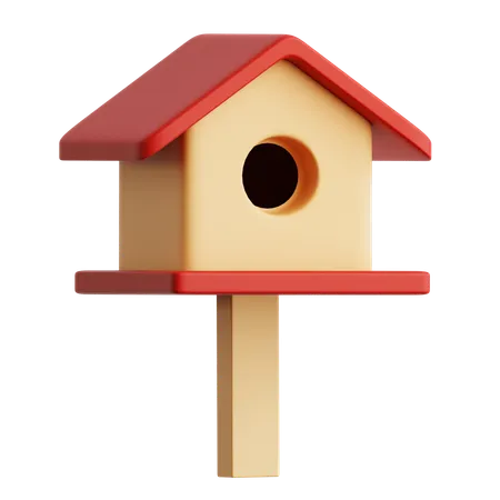 Bird House  3D Icon