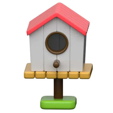 Bird House  3D Icon