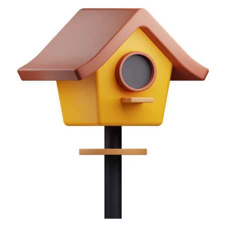 Bird House  3D Icon