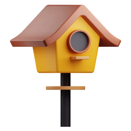 Bird House  3D Icon