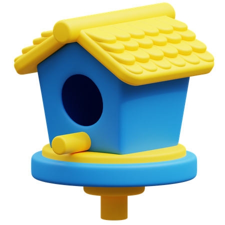 Bird House  3D Icon