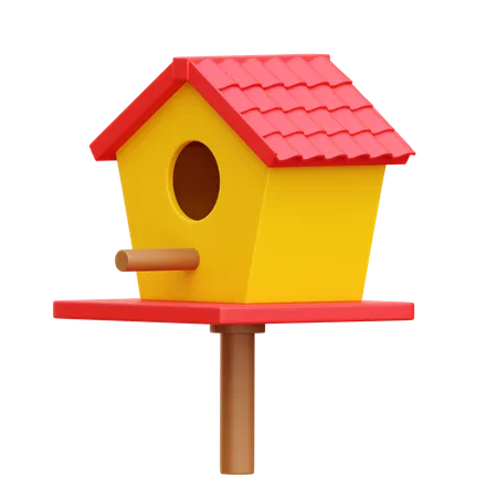 Bird House  3D Icon