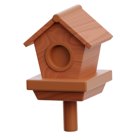 Bird House  3D Icon
