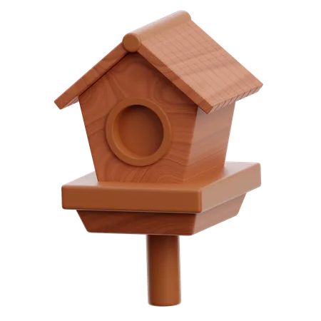 Bird House  3D Icon