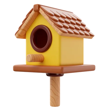 Bird House  3D Icon