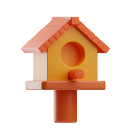 Bird House  3D Icon