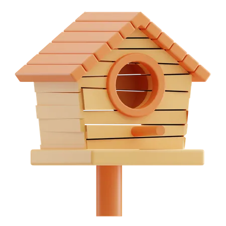 Bird House  3D Icon