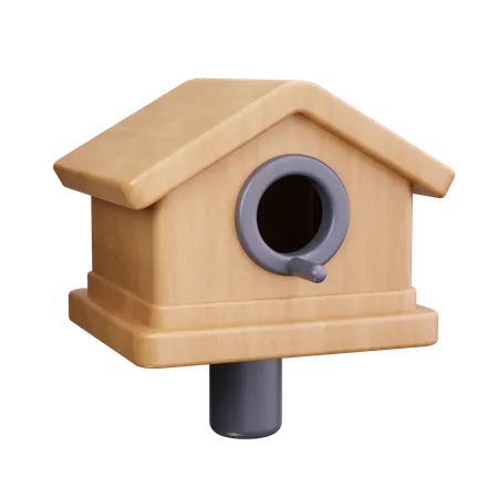 Bird House  3D Icon