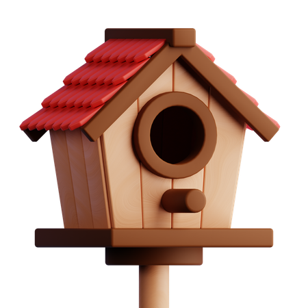 Bird House  3D Icon