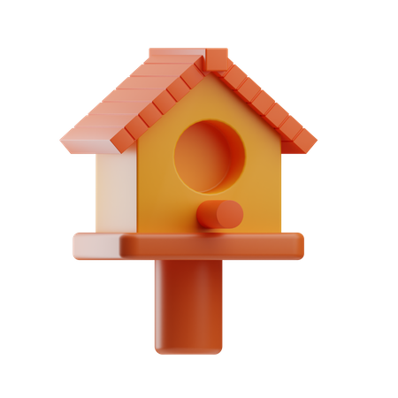 Bird House  3D Icon