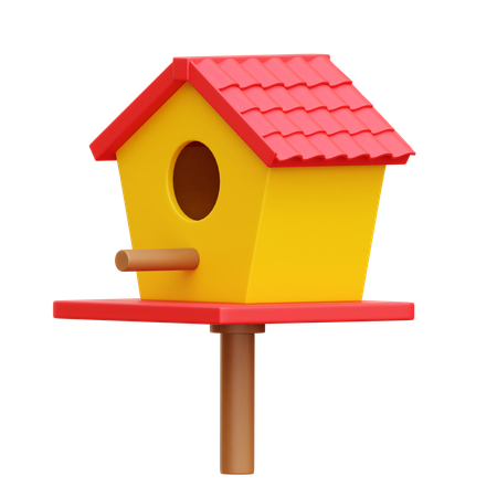 Bird House  3D Icon