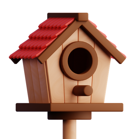 Bird House  3D Icon