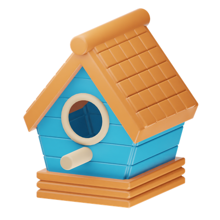 Bird House  3D Icon