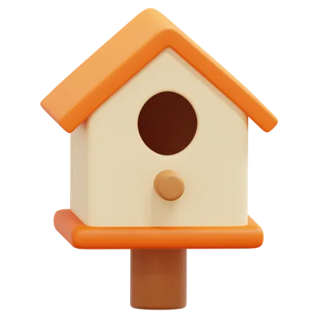 Bird House  3D Icon